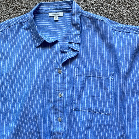 Linen button down shirt - Picture 3 of 4